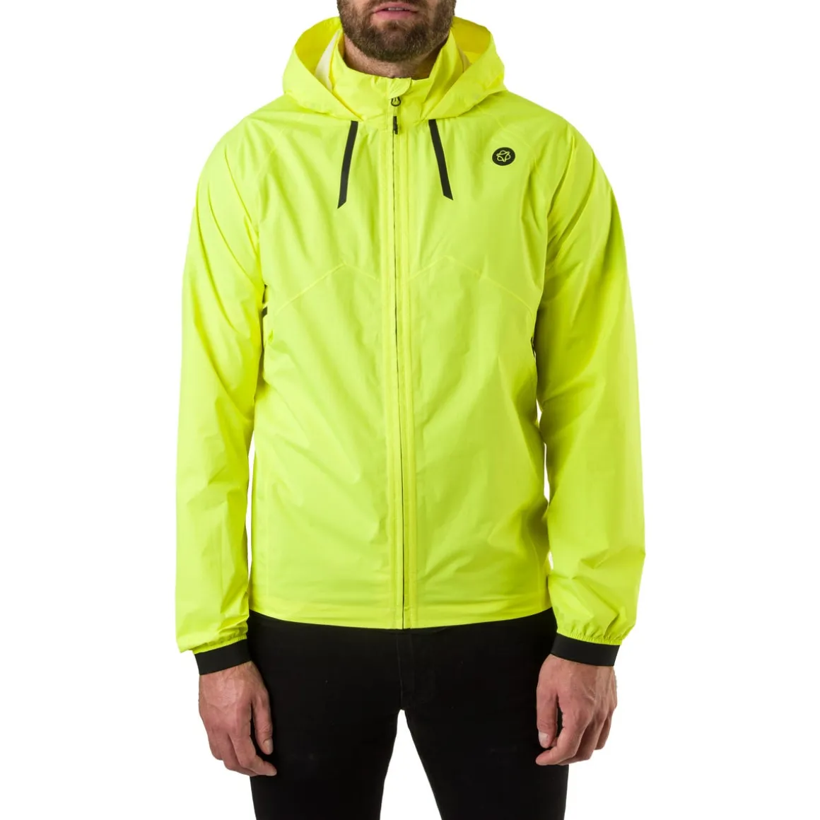 Compact Regenjacke Commuter Herren Hi-vis - AGU