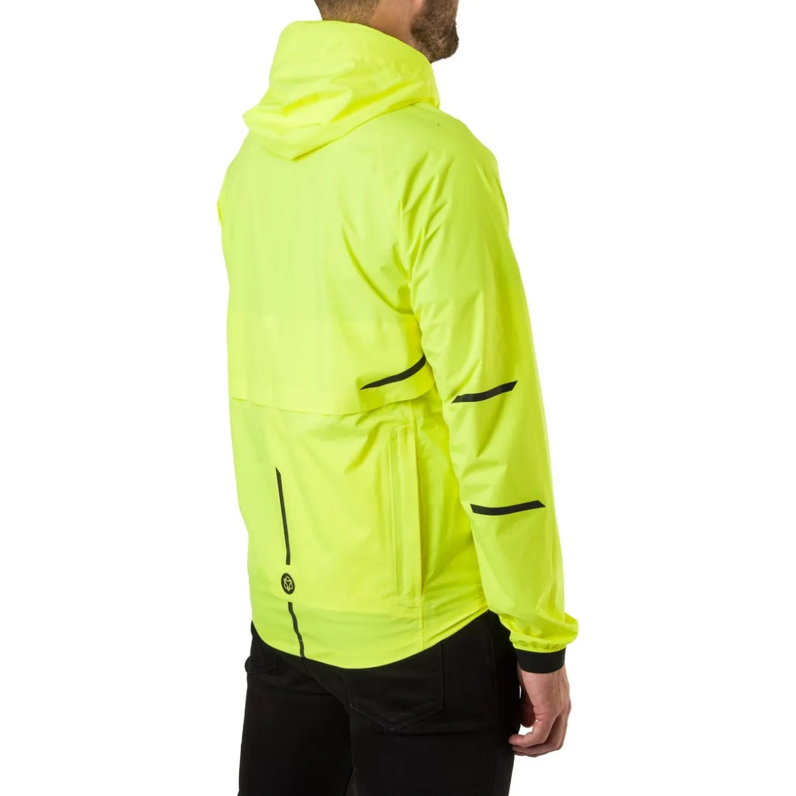 Compact Regenjacke Commuter Herren Hi-vis - AGU