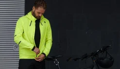 Compact Regenjacke Commuter Herren Hi-vis - AGU