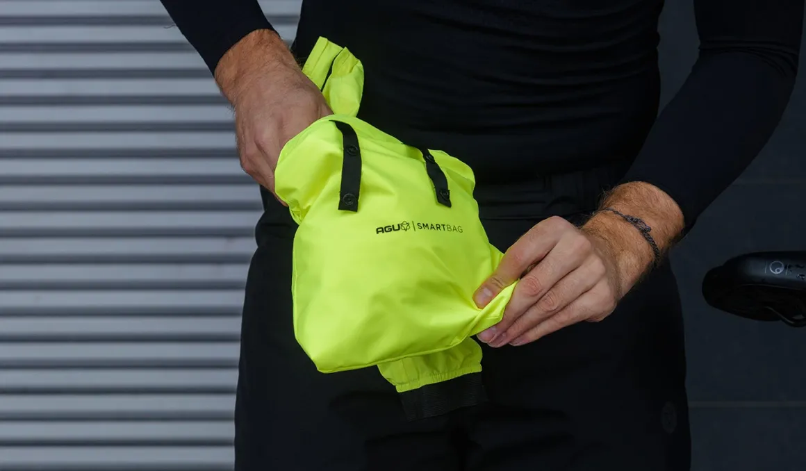 Compact Regenjacke Commuter Damen Hi-vis - AGU