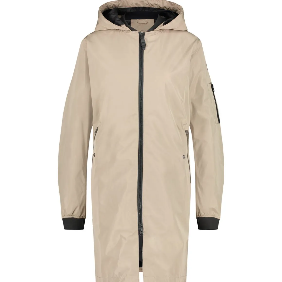 Long Bomber Regenjacke Urban Outdoor Damen - AGU