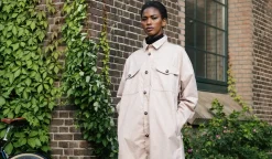 Oversized Rain Shirt Urban Outdoor Damen - AGU