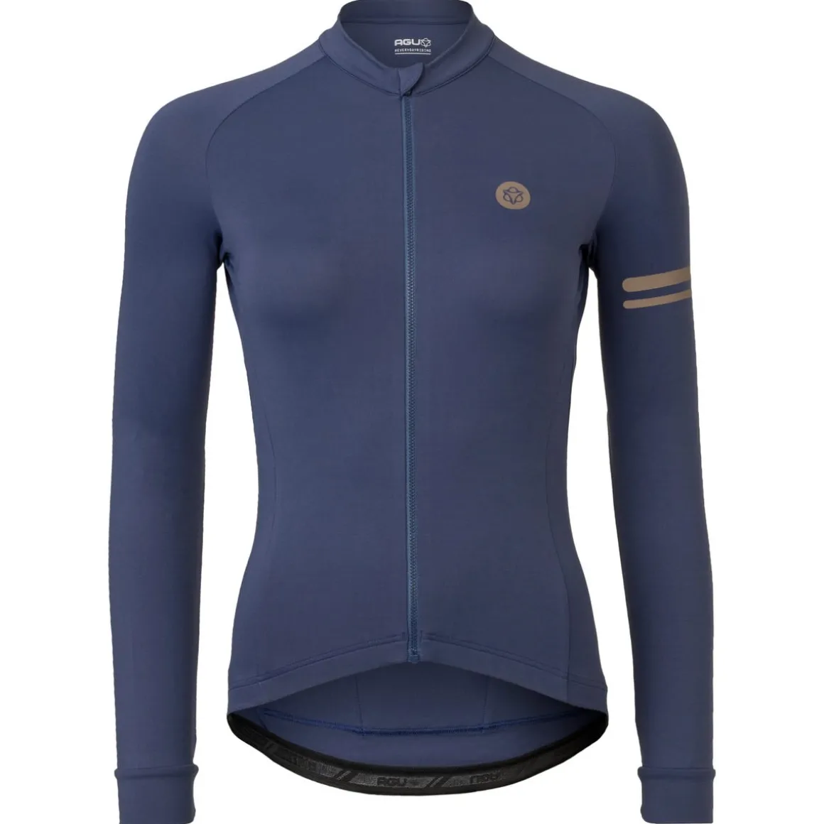 Solid Trikot Langarm Trend Damen - AGU