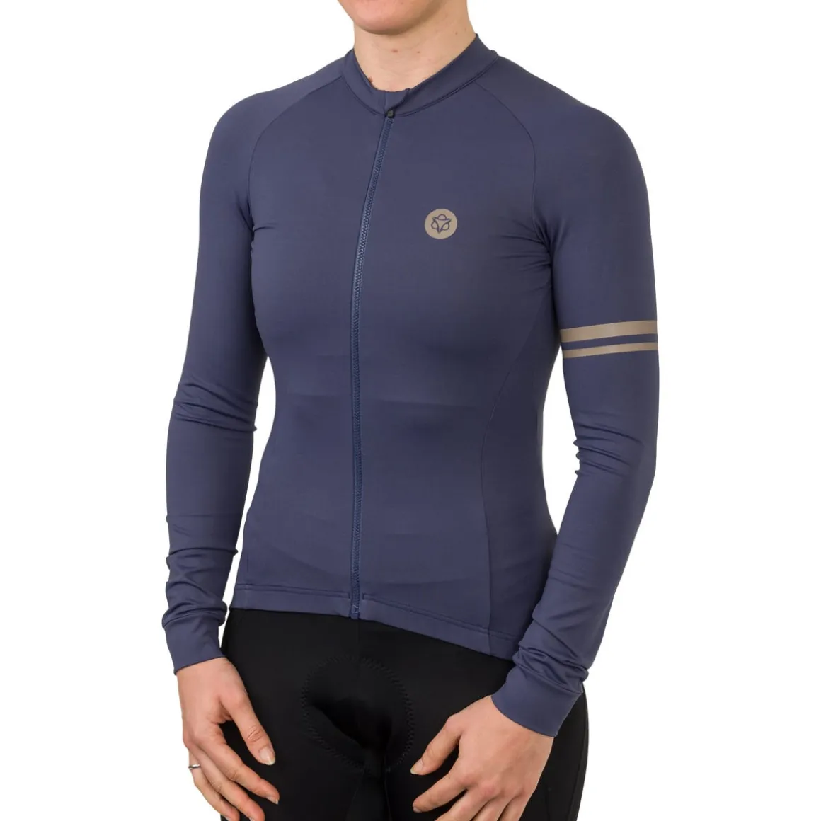 Solid Trikot Langarm Trend Damen - AGU