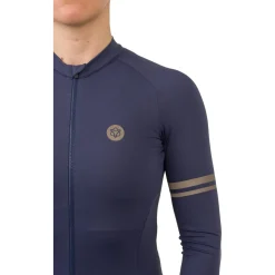 Solid Trikot Langarm Trend Damen - AGU