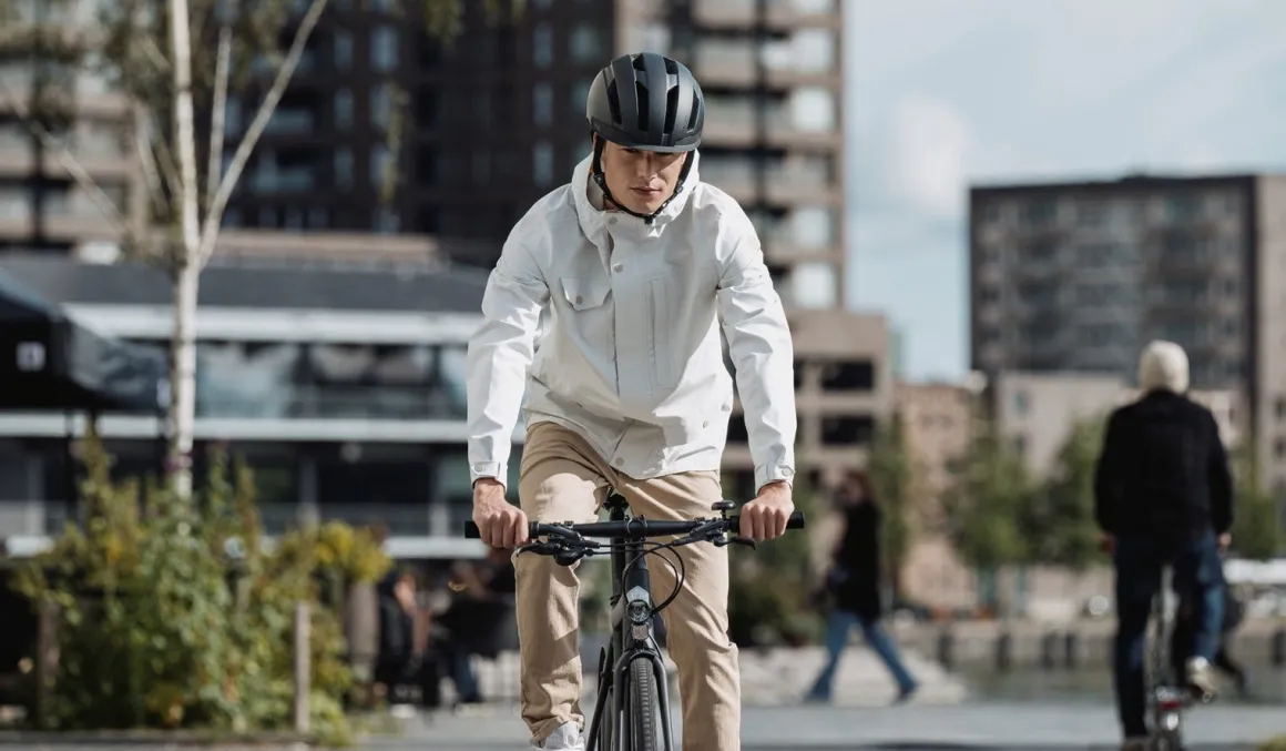 Undyed Pocket Regenjacke Urban Outdoor Herren - AGU