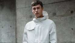 Undyed Pocket Regenjacke Urban Outdoor Herren - AGU