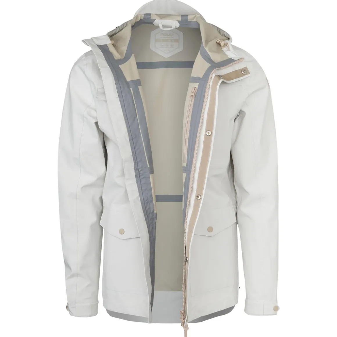 Undyed Pocket Regenjacke Urban Outdoor Herren - AGU
