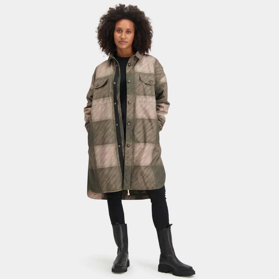 Winter Oversized Winterregenjacke Urban Outdoor Damen - AGU